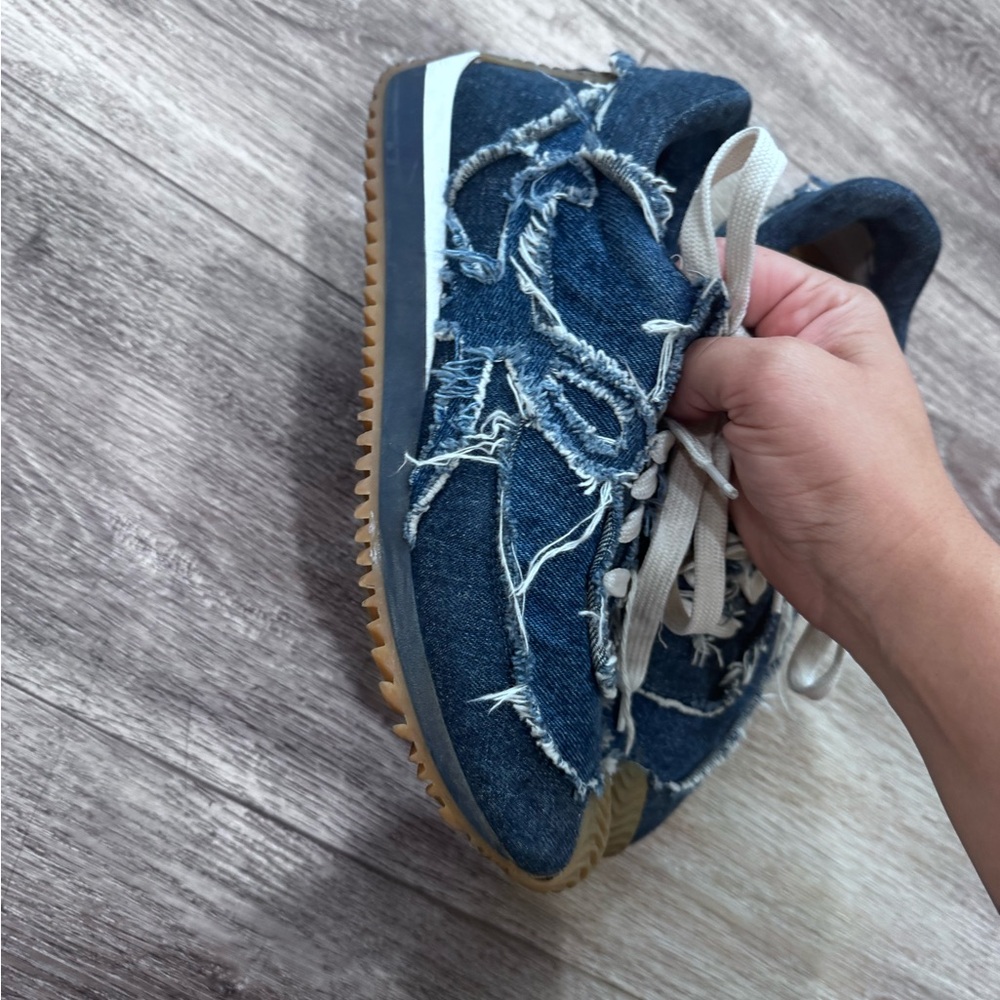 LOEWE Denim Flow Sneaker 38 - Picture 4 of 13